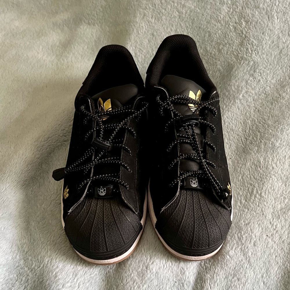 Black Adidas Shoes Men size 5